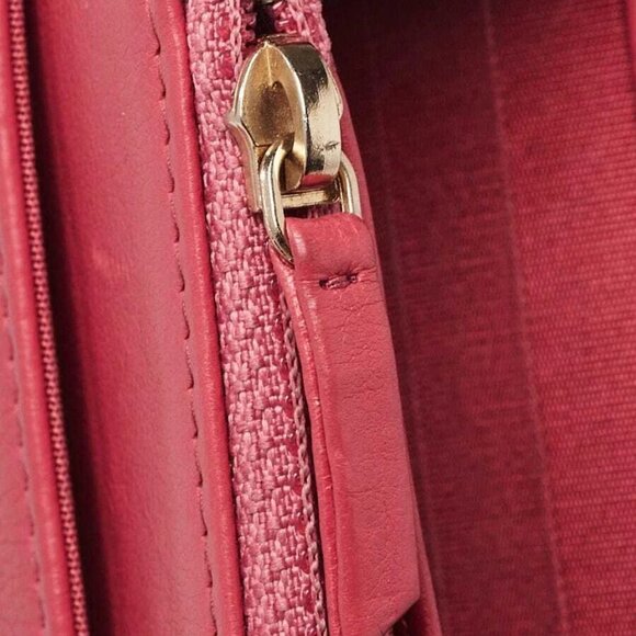 Chanel Pink Quilted Calfskin Leather WOC Clutch Bag - Picture 10 of 12